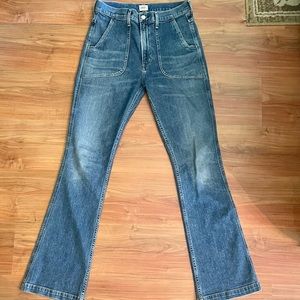 Citizens Of Humanity Classic Blue Boot Cut Jeans